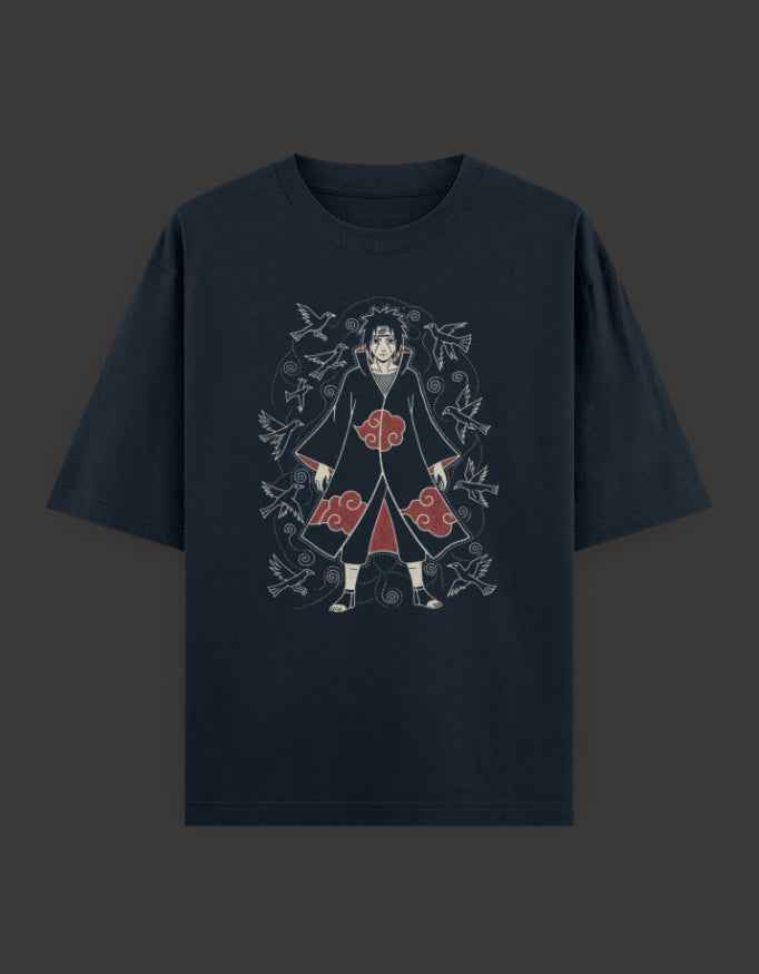 SkyBi Shirts Oversized T-Shirt 240 GSM Heavyweight Cotton