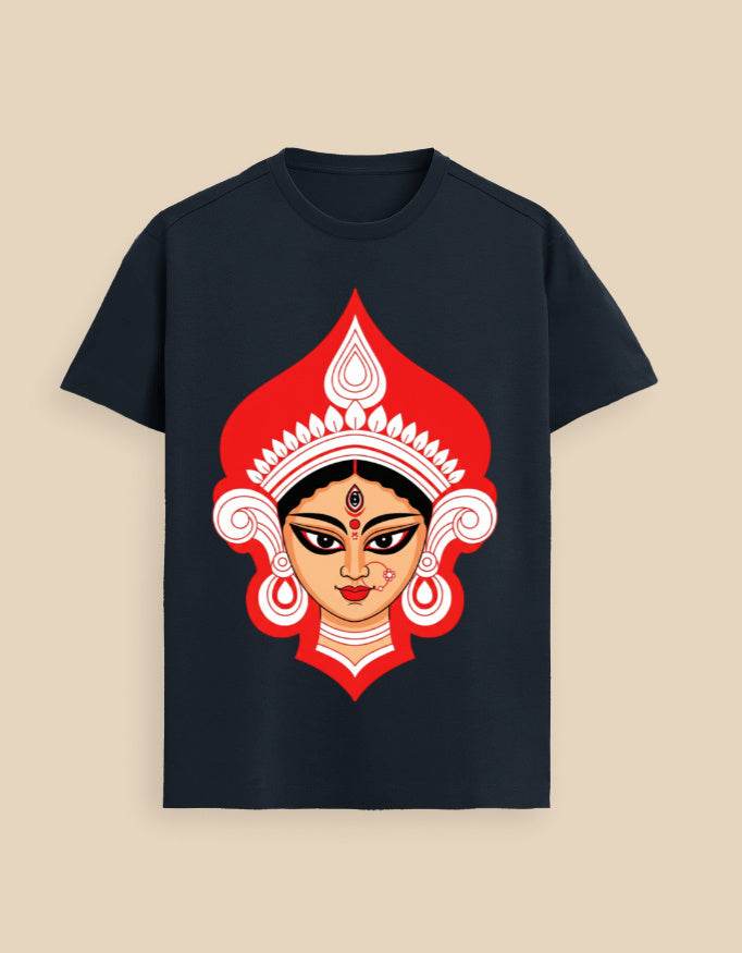 SkyBi 2025 Durga Puja T-Shirt Supima Cotton - SkyBi Shirts