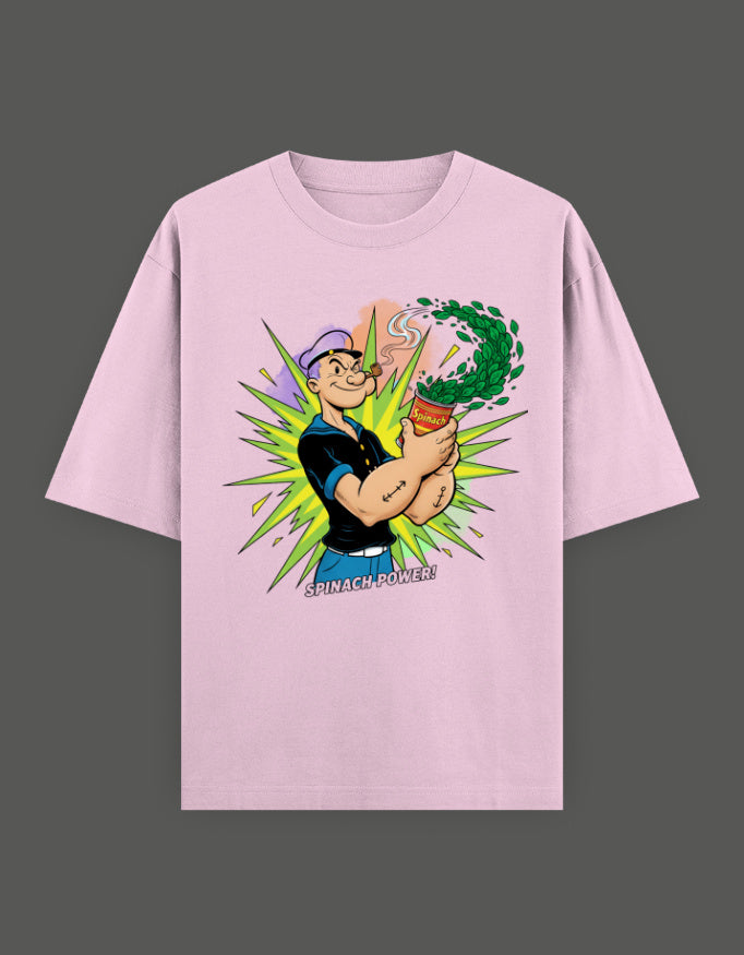 SkyBi Shirts Oversized T-Shirt 240 GSM Heavyweight Cotton - SkyBi Shirts