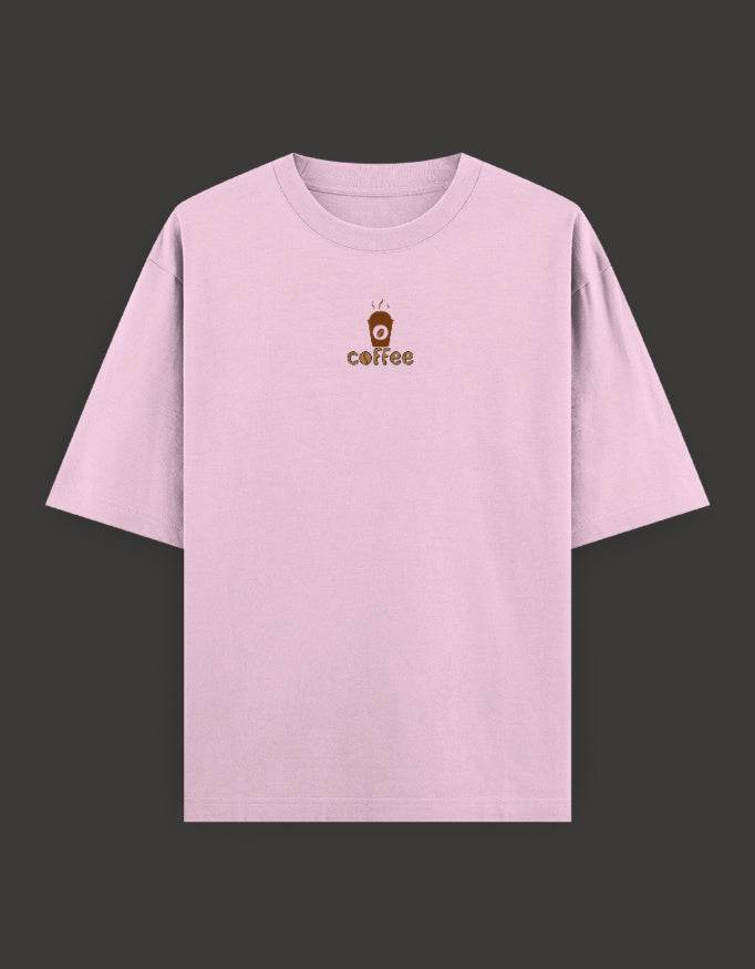 SkyBi Shirts Oversized Embroidery T-Shirt 240 GSM Heavyweight Cotton - SkyBi Shirts