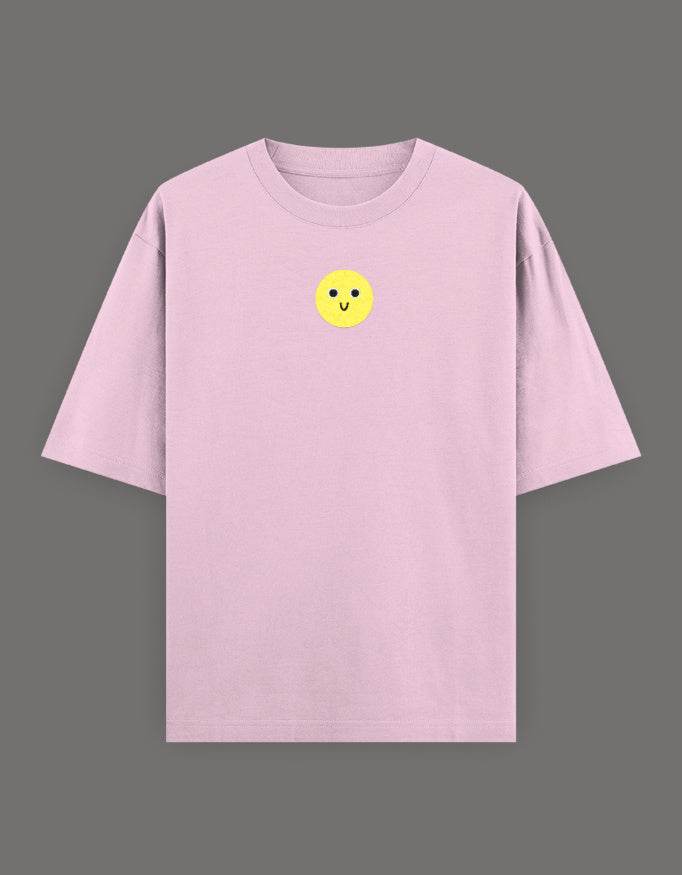 SkyBi Shirts Oversized Embroidery T-Shirt 240 GSM Heavyweight Cotton - SkyBi Shirts