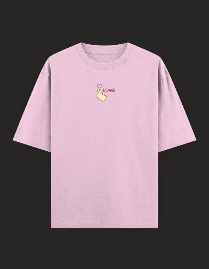 SkyBi Shirts Oversized Embroidery T-Shirt 240 GSM Heavyweight Cotton - SkyBi Shirts