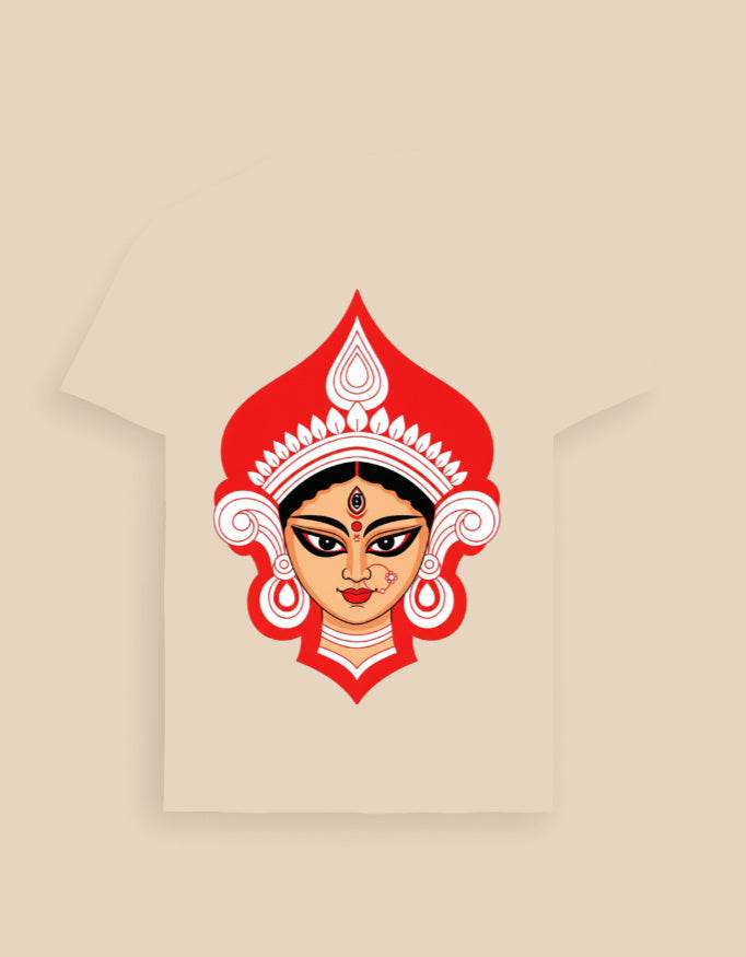 SkyBi 2025 Durga Puja T-Shirt Supima Cotton - SkyBi Shirts