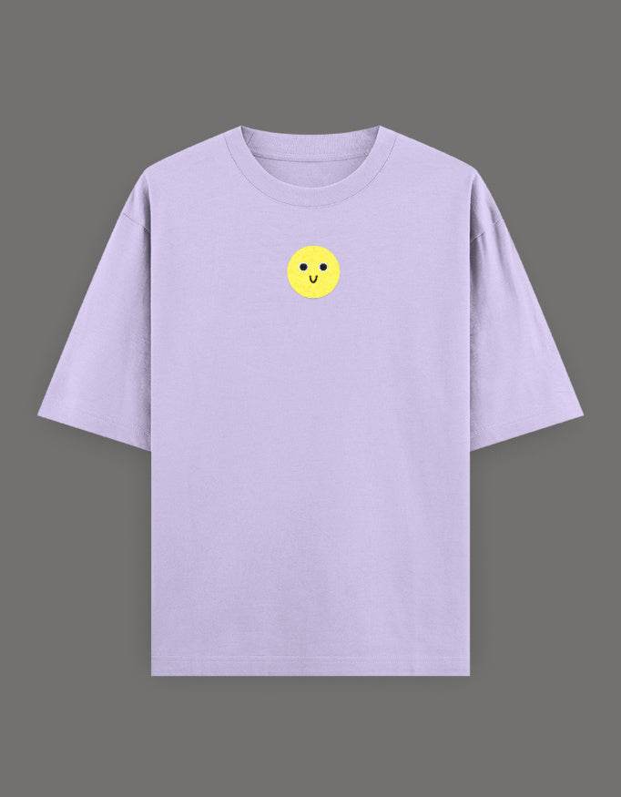 SkyBi Shirts Oversized Embroidery T-Shirt 240 GSM Heavyweight Cotton - SkyBi Shirts