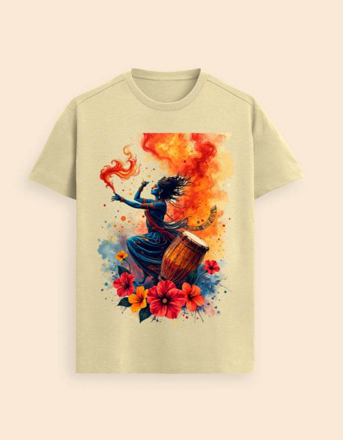 SkyBi 2025 Durga Puja T-Shirt Supima Cotton - SkyBi Shirts