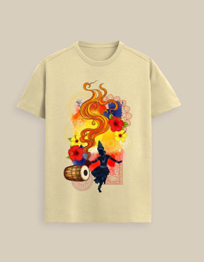 SkyBi 2025 Durga Puja T-Shirt Supima Cotton - SkyBi Shirts