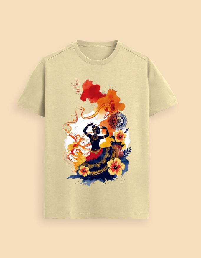 SkyBi 2025 Durga Puja T-Shirt Supima Cotton - SkyBi Shirts