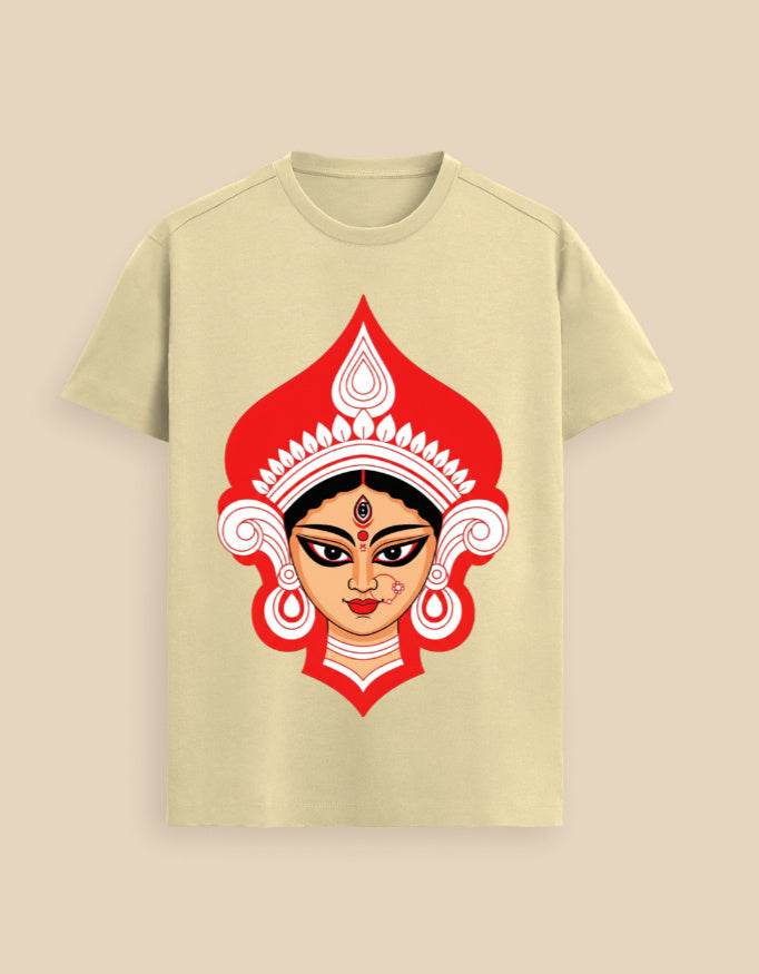 SkyBi 2025 Durga Puja T-Shirt Supima Cotton - SkyBi Shirts