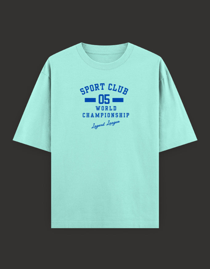 SkyBi Shirts Oversized T-Shirt 240 GSM Heavyweight Cotton - SkyBi Shirts