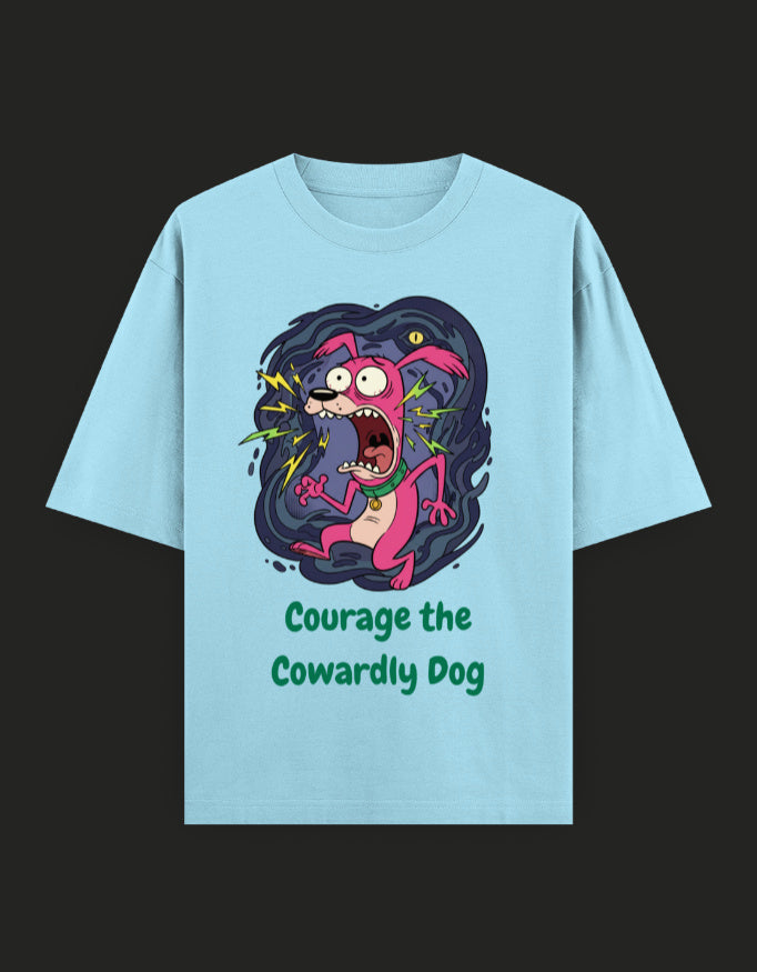 SkyBi Shirts Oversized T-Shirt 240 GSM Heavyweight Cotton - SkyBi Shirts