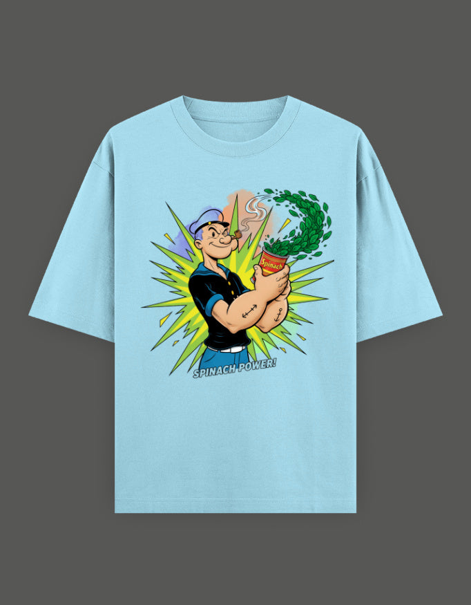 SkyBi Shirts Oversized T-Shirt 240 GSM Heavyweight Cotton - SkyBi Shirts