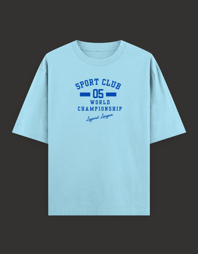 SkyBi Shirts Oversized T-Shirt 240 GSM Heavyweight Cotton - SkyBi Shirts