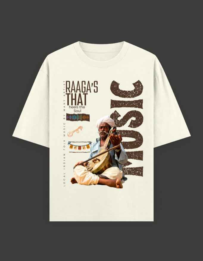 SkyBi Shirts Oversized T-Shirt 240 GSM Heavyweight Cotton