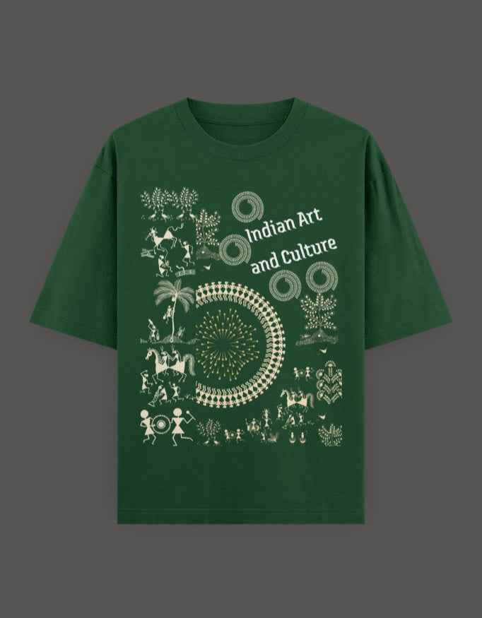 SkyBi Shirts Oversized T-Shirt 240 GSM Heavyweight Cotton - SkyBi Shirts