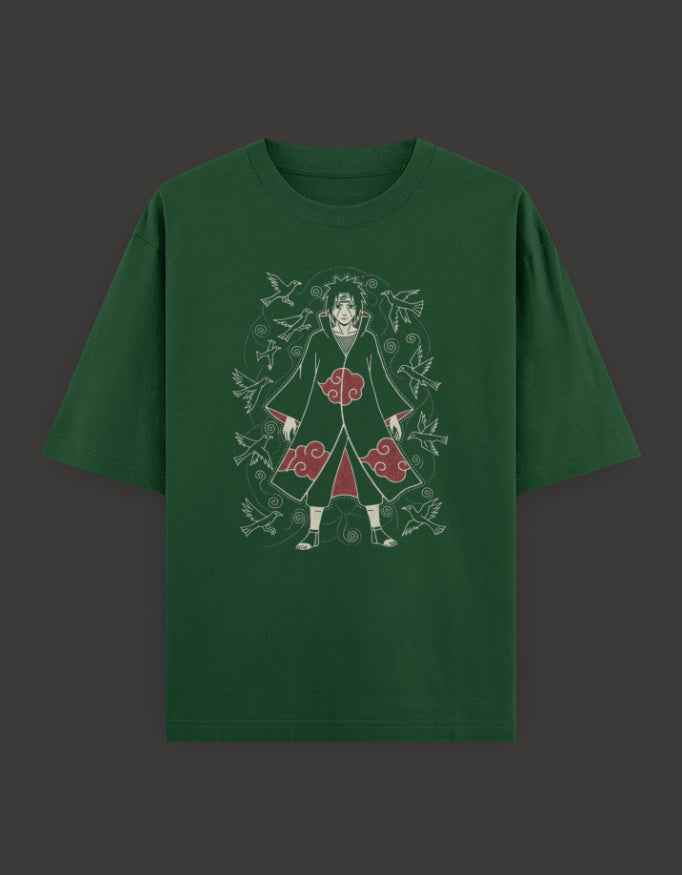 SkyBi Shirts Oversized T-Shirt 240 GSM Heavyweight Cotton