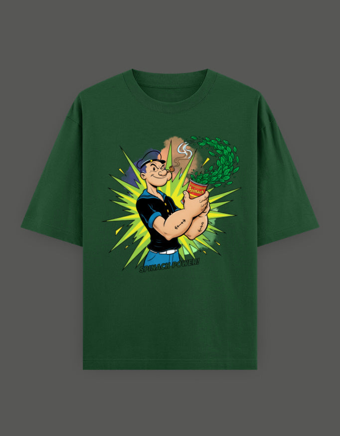 SkyBi Shirts Oversized T-Shirt 240 GSM Heavyweight Cotton - SkyBi Shirts