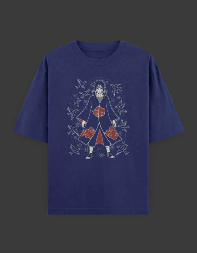 SkyBi Shirts Oversized T-Shirt 240 GSM Heavyweight Cotton