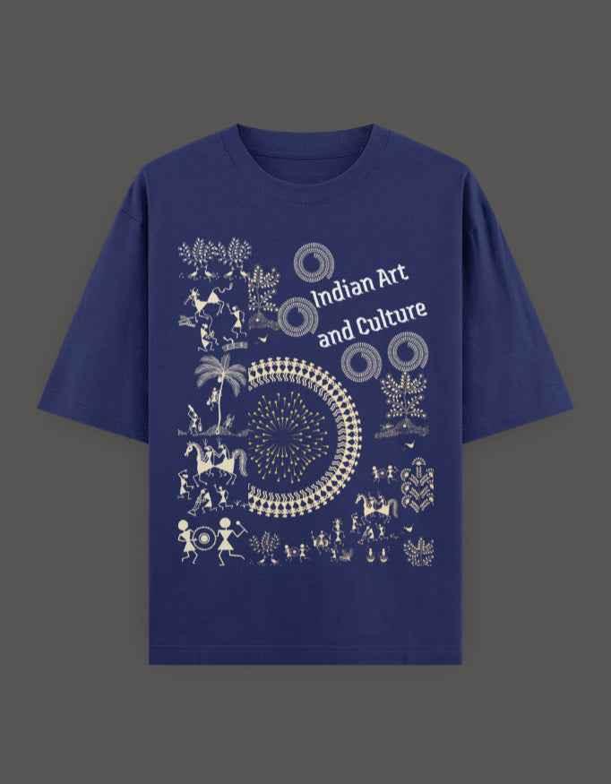 SkyBi Shirts Oversized T-Shirt 240 GSM Heavyweight Cotton - SkyBi Shirts