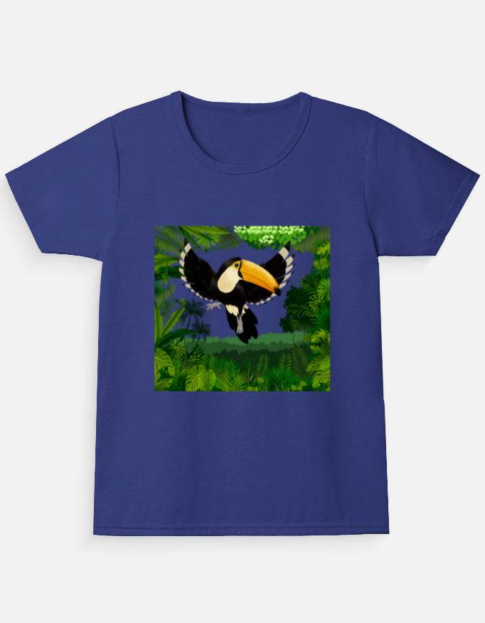 Girl's Crew Neck T-Shirt - SkyBi Shirts