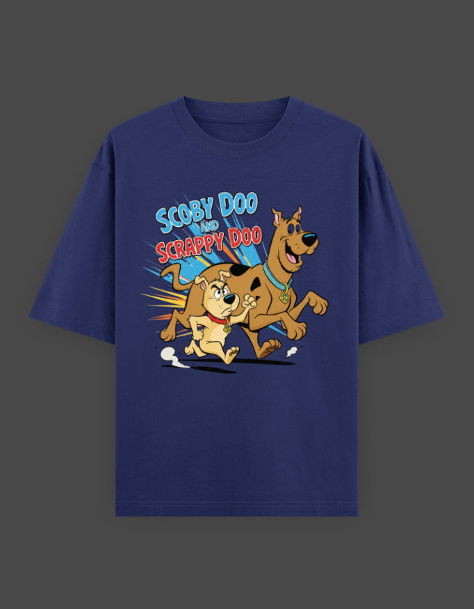 SkyBi Shirts Oversized T-Shirt 240 GSM Heavyweight Cotton - SkyBi Shirts