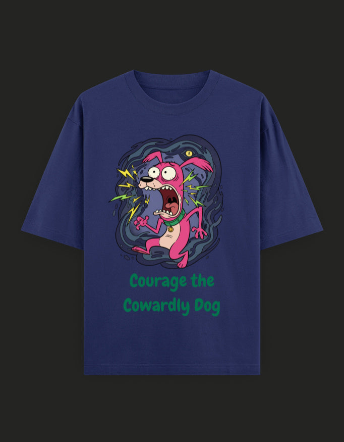 SkyBi Shirts Oversized T-Shirt 240 GSM Heavyweight Cotton - SkyBi Shirts