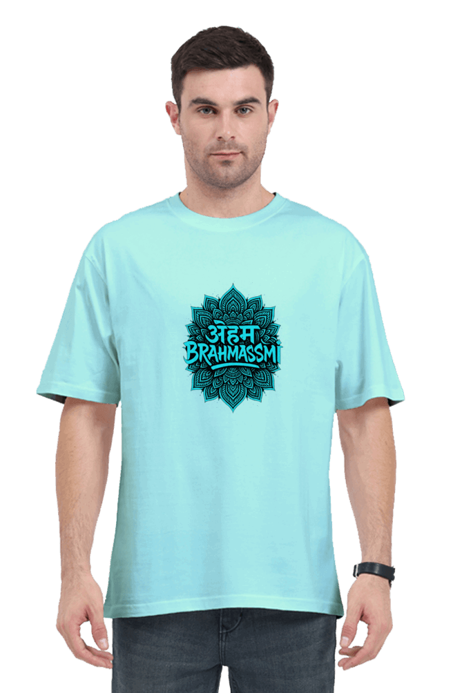 SkyBi Shirts Brahmasmi Oversized T-Shirt 240 GSM Heavyweight Cotton - SkyBi Shirts