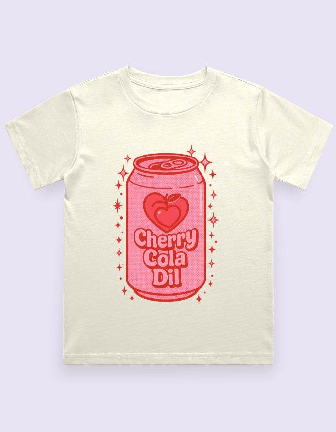 SkyBi Shirts Graphic Tee for Y2K Boys Cherry Cola Design - SkyBi Shirts