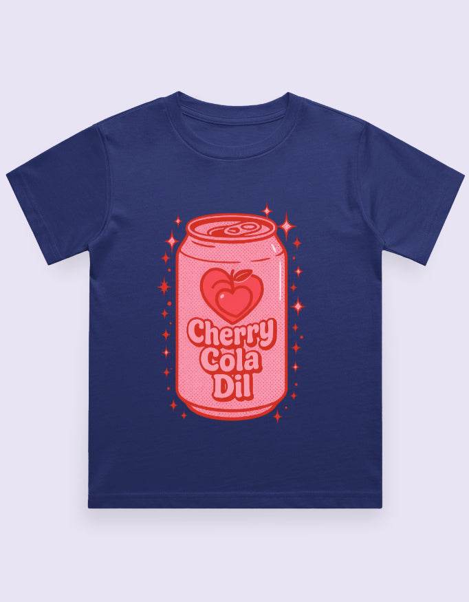SkyBi Shirts Graphic Tee for Y2K Boys Cherry Cola Design - SkyBi Shirts
