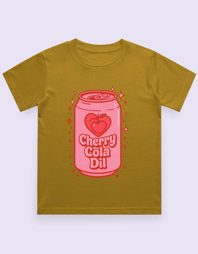 SkyBi Shirts Graphic Tee for Y2K Boys Cherry Cola Design - SkyBi Shirts