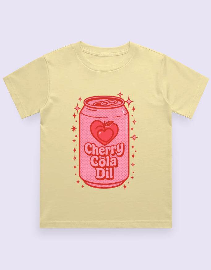SkyBi Shirts Graphic Tee for Y2K Boys Cherry Cola Design - SkyBi Shirts