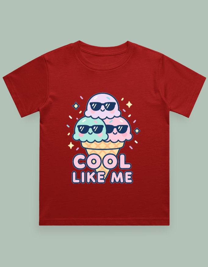 SkyBi Shirts Kids Graphic T-Shirt Cool Like Me - SkyBi Shirts