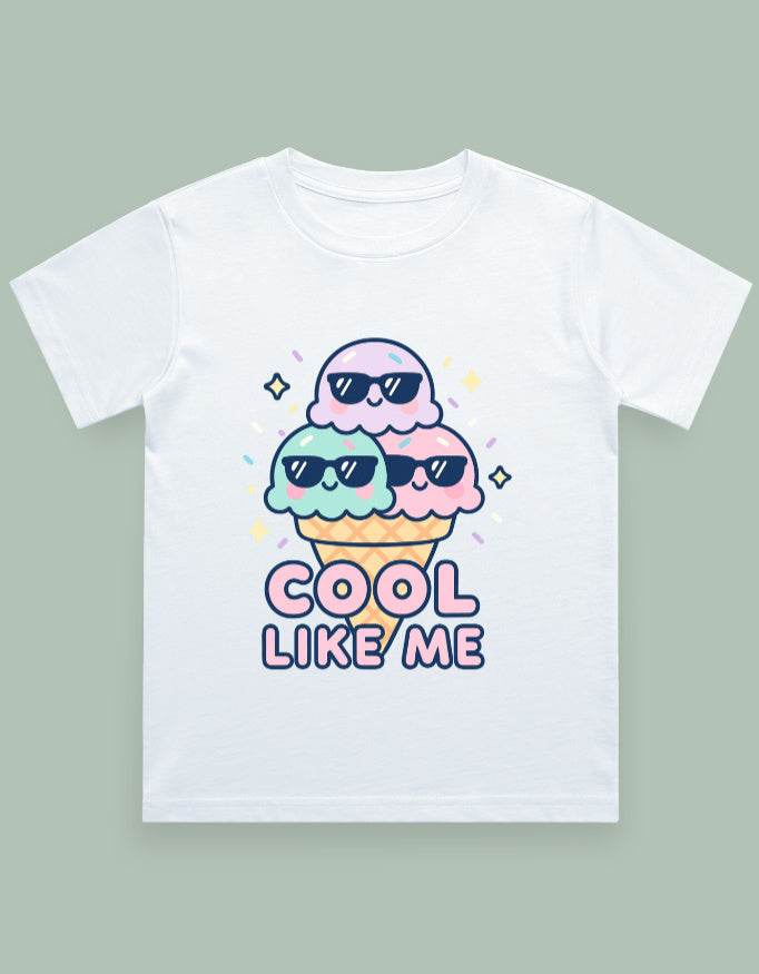 SkyBi Shirts Kids Graphic T-Shirt Cool Like Me - SkyBi Shirts