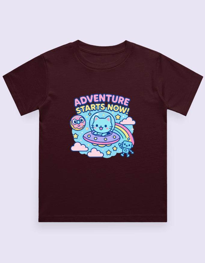 SkyBi Shirts Adventure Print Kids T-Shirt – Soft Cotton Tee - SkyBi Shirts