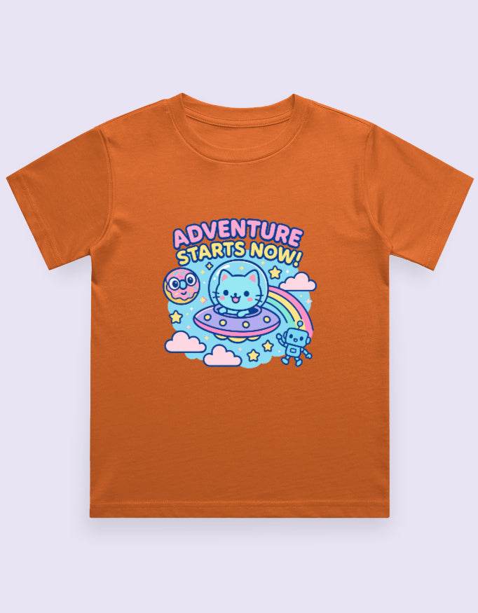 SkyBi Shirts Adventure Print Kids T-Shirt – Soft Cotton Tee - SkyBi Shirts