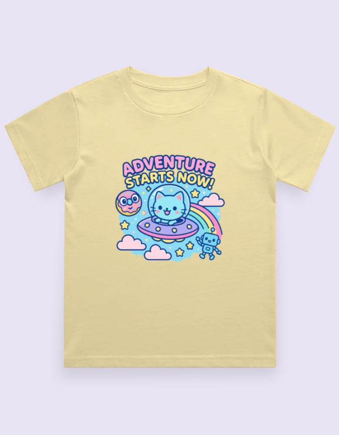 SkyBi Shirts Adventure Print Kids T-Shirt – Soft Cotton Tee - SkyBi Shirts