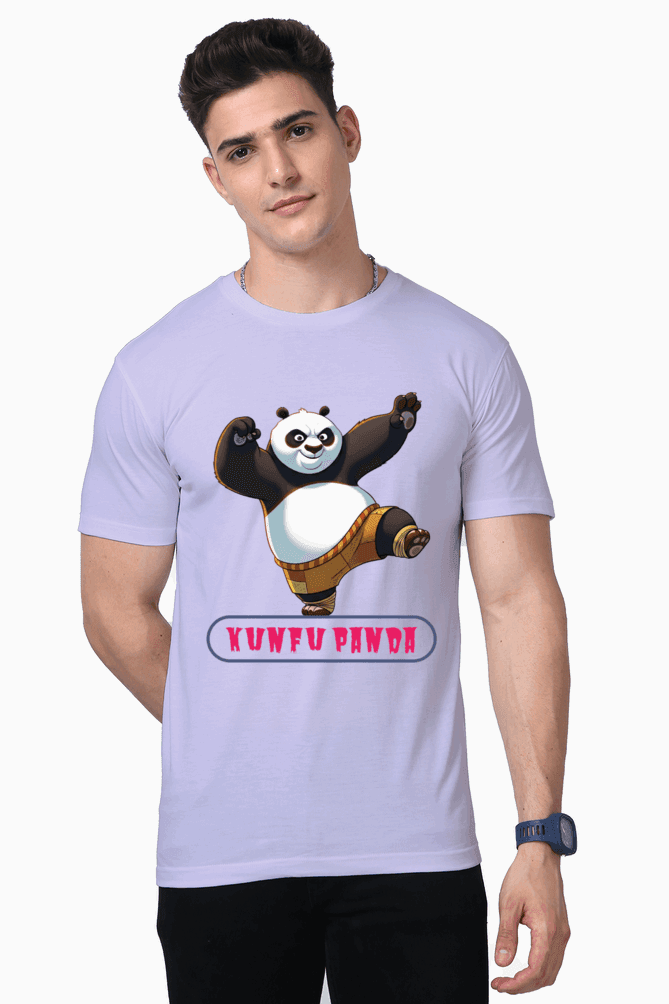 SkyBi Kunfu Panda Unisex Premium Supima Cotton Tshirts - SkyBi Shirts