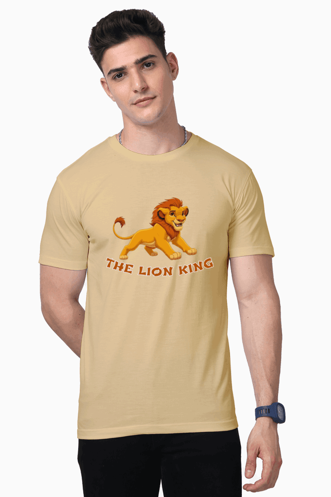 SkyBI Lion King Unisex Premium Supima Cotton Tshirts - SkyBi Shirts