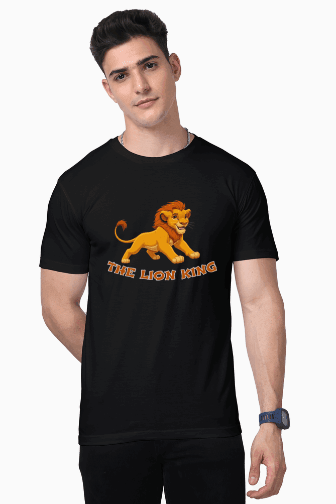 SkyBI Lion King Unisex Premium Supima Cotton Tshirts - SkyBi Shirts