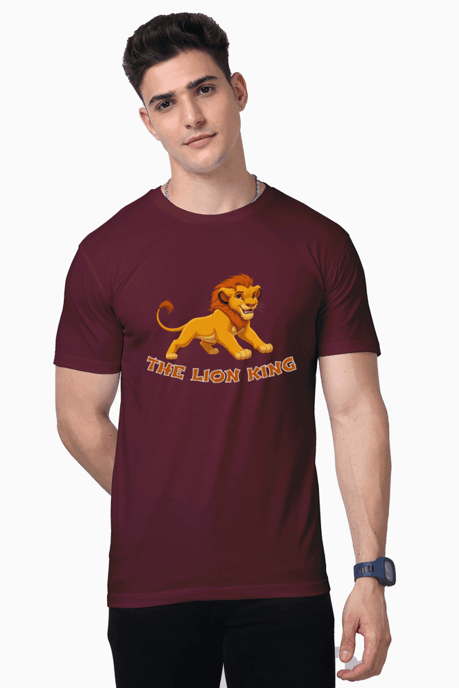 SkyBI Lion King Unisex Premium Supima Cotton Tshirts - SkyBi Shirts