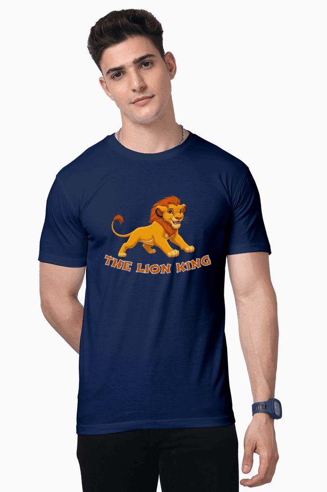 SkyBI Lion King Unisex Premium Supima Cotton Tshirts - SkyBi Shirts