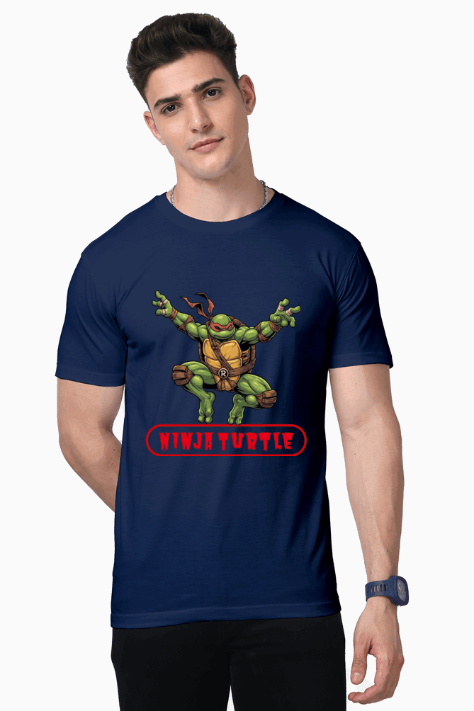 SkyBi Niinja Turtle Unisex Premium Supima Cotton Tshirts - SkyBi Shirts