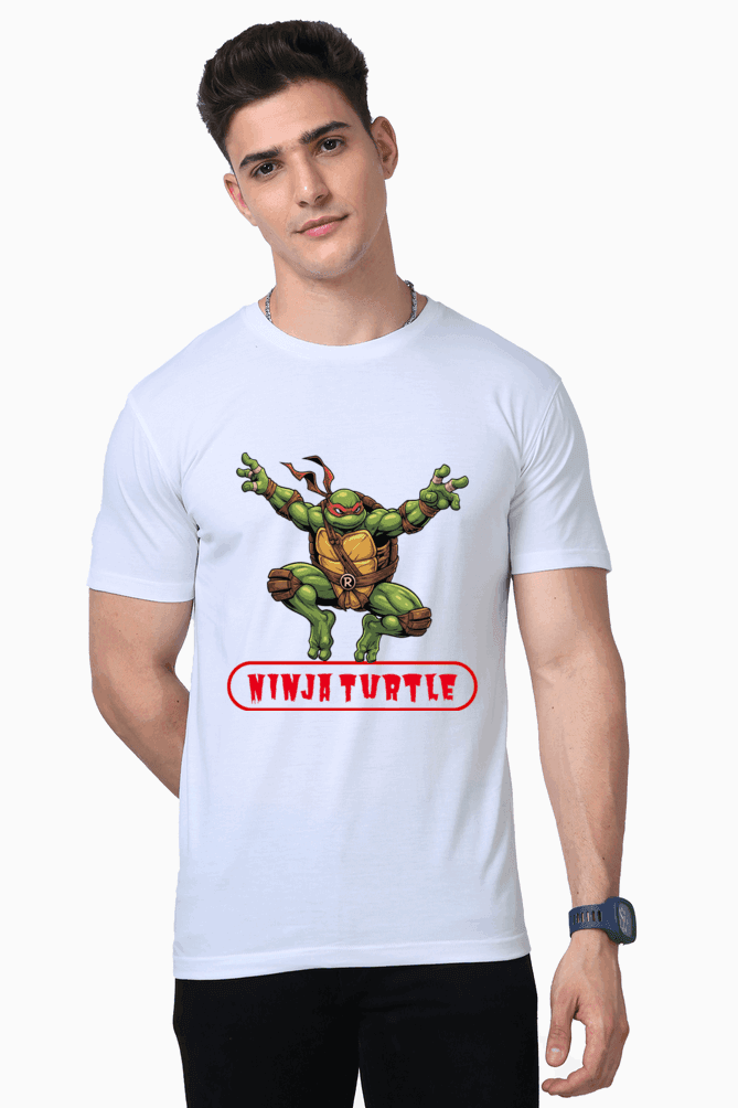 SkyBi Niinja Turtle Unisex Premium Supima Cotton Tshirts - SkyBi Shirts