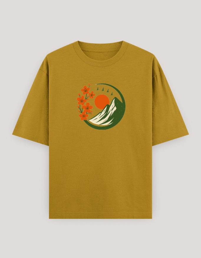 SkyBi Shirts Oversized Graphic T-Shirt for Men and Women - SkyBi Shirts