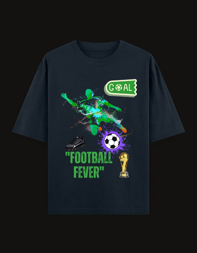 SkyBi Shirts Oversized T-Shirt 240 GSM Heavyweight Cotton - SkyBi Shirts