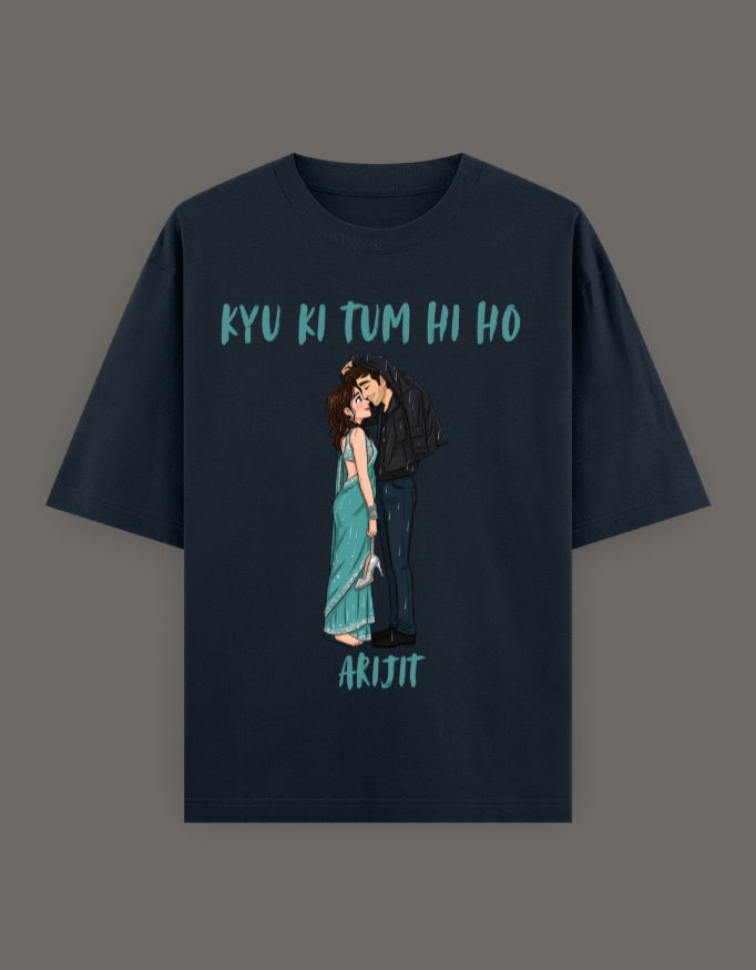 SkyBi Shirts Oversized T-Shirt 240 GSM Heavyweight Cotton - SkyBi Shirts
