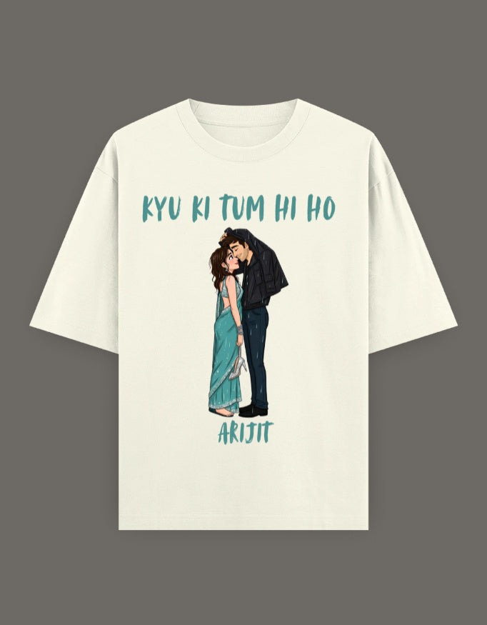 SkyBi Shirts Oversized T-Shirt 240 GSM Heavyweight Cotton - SkyBi Shirts