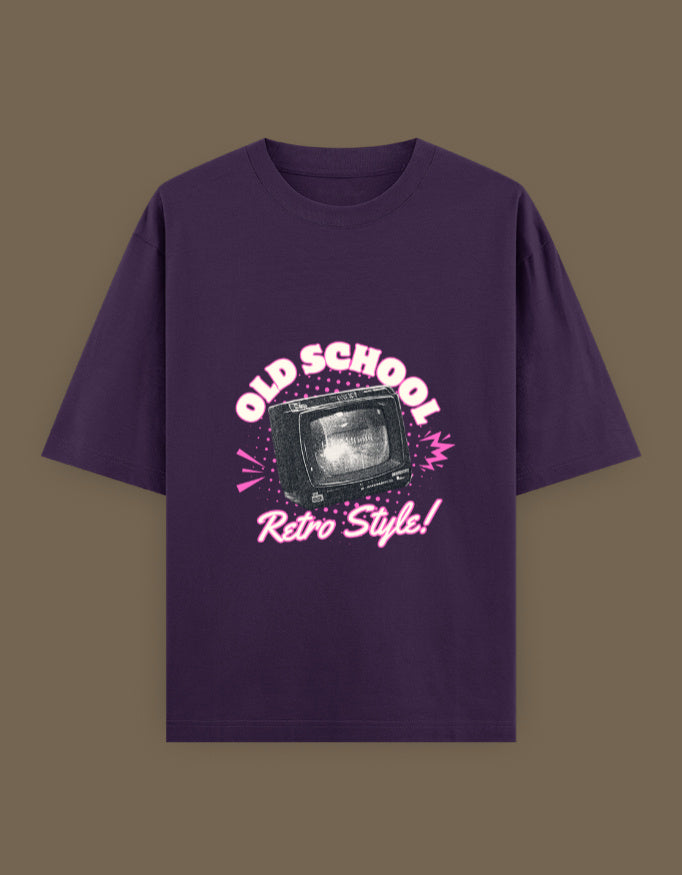 SkyBi Shirts Oversized T-Shirt 240 GSM Heavyweight Cotton - SkyBi Shirts