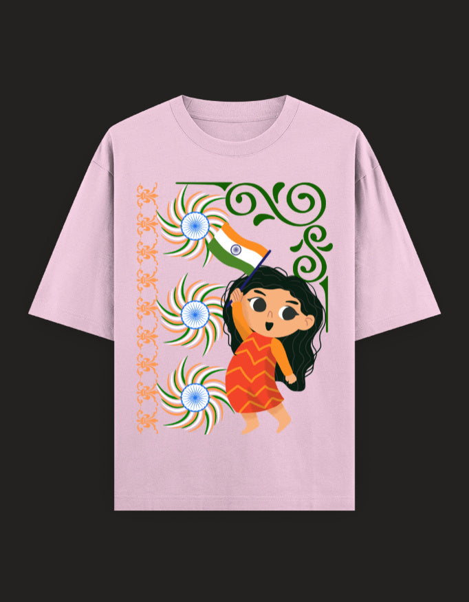 SkyBi Shirts Oversized T-Shirt 240 GSM Heavyweight Cotton - SkyBi Shirts