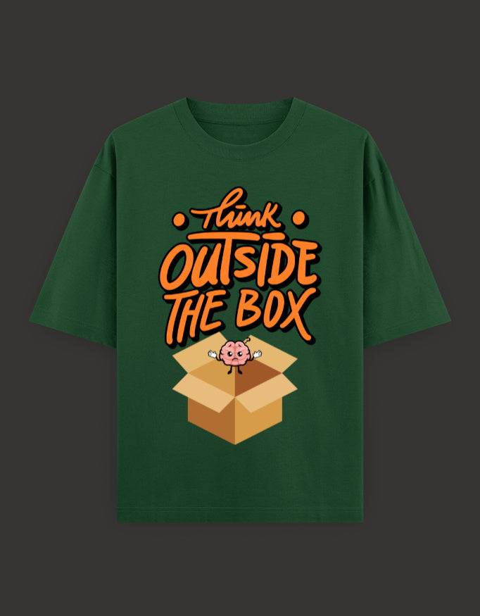 SkyBi Shirts Oversized T-Shirt 240 GSM Heavyweight Cotton - SkyBi Shirts