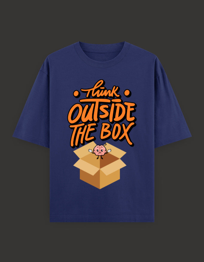 SkyBi Shirts Oversized T-Shirt 240 GSM Heavyweight Cotton - SkyBi Shirts